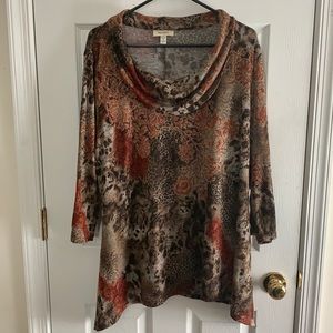 Dress Barn leopard print top